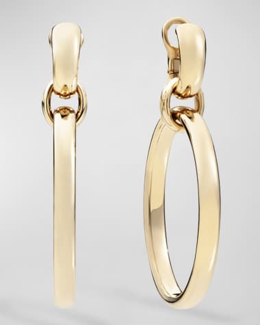 Pomellato 18K Rose Gold Iconica Hoop Earrings