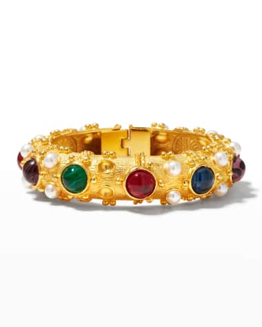 Ben-Amun Byzantine Multi-Stone Cuff