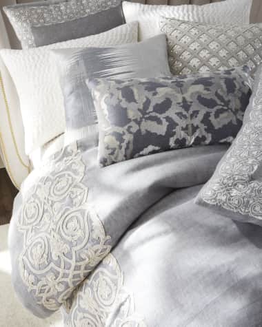 Callisto Home Velvet Jewel Decorative Pillow, 22"Sq.