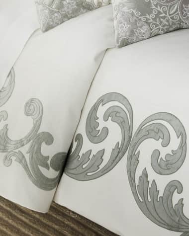 Callisto Home Tilburg Scroll Duvet, Queen