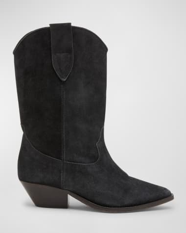 Isabel Marant Duerto Suede Western Boots