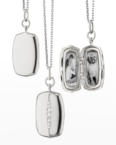 Sterling Silver Locket Pendant – Lasker Jewelers