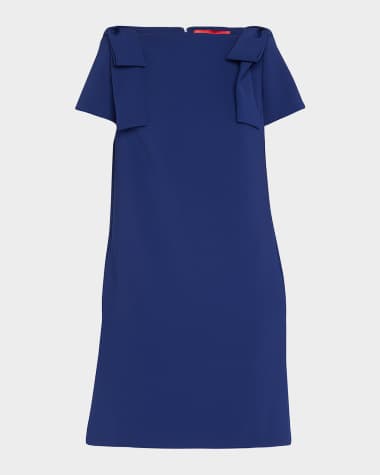 Carolina Herrera Bow Detail Shift Dress