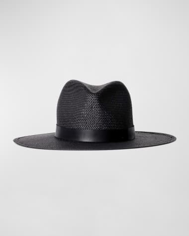 Janessa Leone Simone Packable Fedora Hat