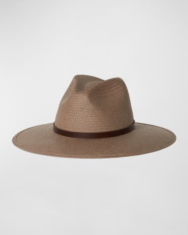 Janessa Leone Judith Packable Fedora Hat