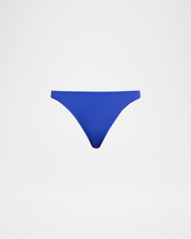 Eres Fripon Solid Low-Rise Hipster Bikini Bottoms