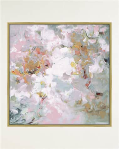 Prestige Arts Floral Whisps Giclee on Canvas
