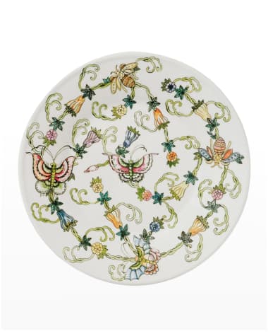 Joanna Buchanan Butterfly & Bees Salad Plates, Set of 4