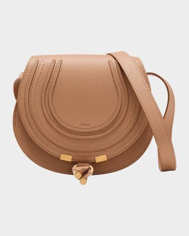 Chloe Marcie Small Crossbody Bag in Grained Calfskin
