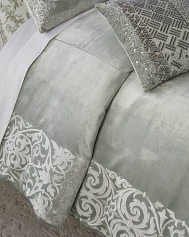 Callisto Home Darrius Scroll Duvet, King