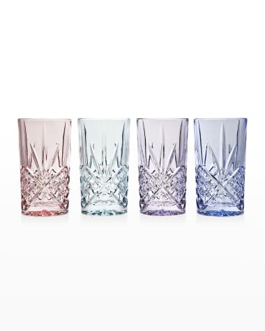 Godinger Dublin Blush Highball, Set of 4
