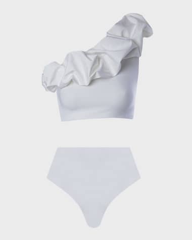 MAYGEL CORONEL Merly Two-Piece Asymmetric Bikini Set