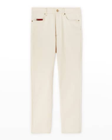 Agnona Straight-Leg Ankle Pants