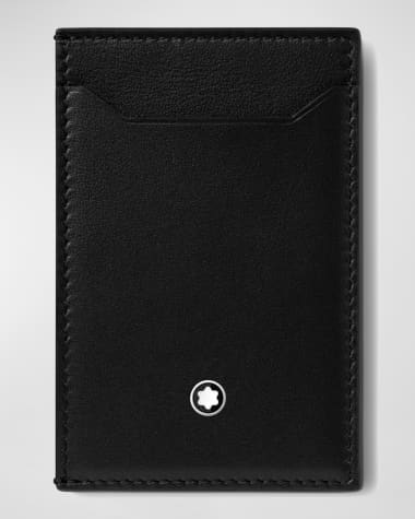 Montblanc Men's Meisterstück Leather Pocket Card Holder
