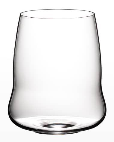 Riedel Stemless Wings Cabernet & Merlot Wine Glasses, Set of 2