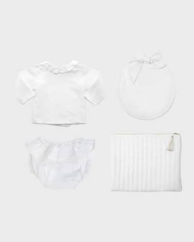 Louelle 4-Piece Newborn Gift Set, Size Newborn-24M