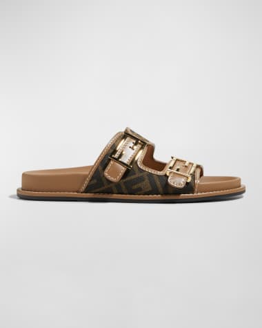 Fendi Sandals Brown Shoes Boots Women s Sneakers at Neiman Marcus