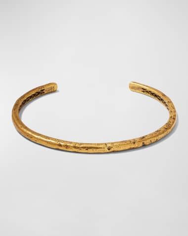 John Varvatos Men's Distressed Cuff Bracelet