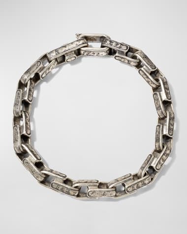 John Varvatos Men's Artisan Distressed Chain Link Bracelet