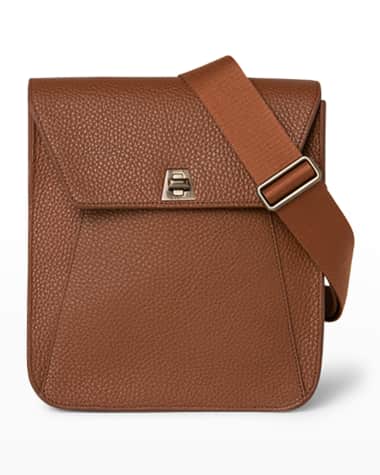 Akris Anouk Small Leather Messenger Bag