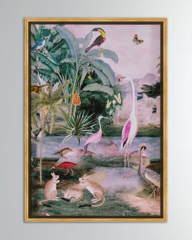 The Oliver Gal Artist Co. "In the Tropics" Giclee on Canvas