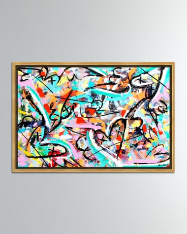 The Oliver Gal Artist Co. Graffiti Love Giclee by Tiago Magro