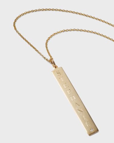 Sarah chloe initial discount necklace