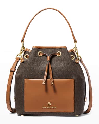 Michael kors kip outlet large bucket bag