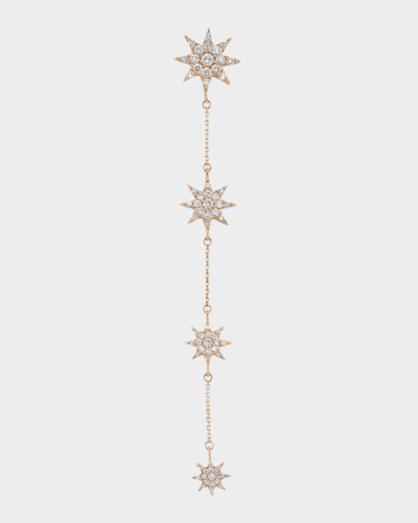 BeeGoddess Venus Star Dangle Earring, Single