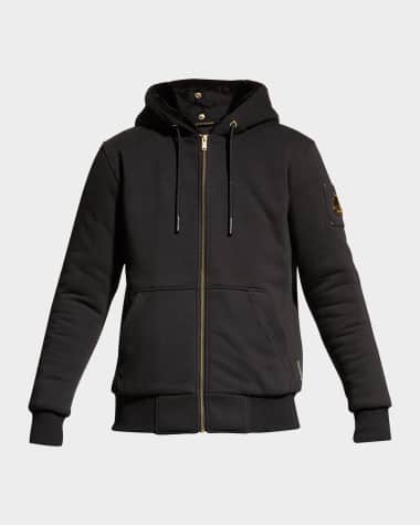 Moose Knuckles Men's Linden Bunny Icon Zip Hoodie