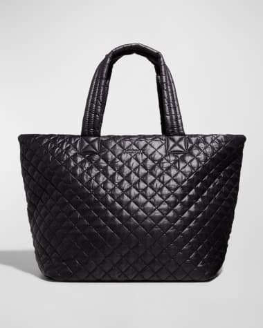 MZ WALLACE Metro Deluxe Large Quilted Nylon Tote Bag