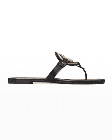 Tory Burch Metal Miller Soft Leather Sandals