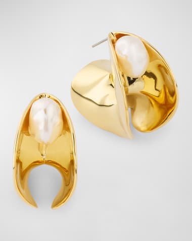 Cult Gaia Shira Pearl Earrings