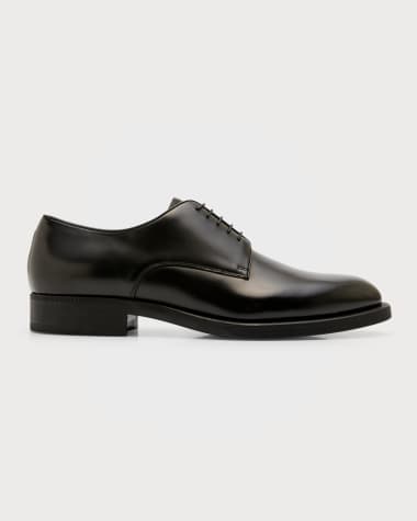 Giorgio Armani Men's Formal Leather Derby Shoes
