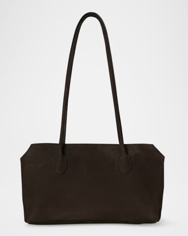 THE ROW Terrasse East-West Shoulder Bag in Leather
