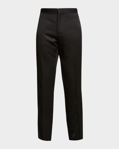 Brioni Men's Wool Tuxedo Pants