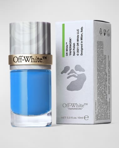 Off-White Paperwork Color Matter Nail Polish, Digital