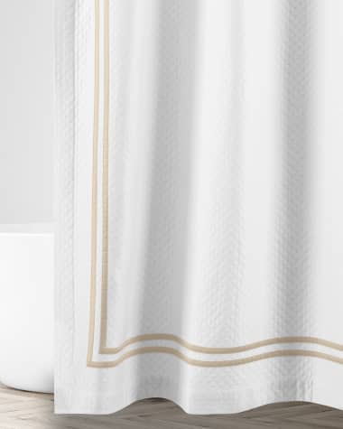 SALE] Louis Vuitton Monogram Shower Curtain Set - Luxury & Sports