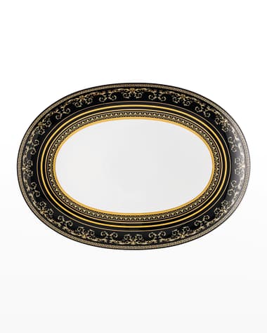 Versace Virtus Gala Black Platter