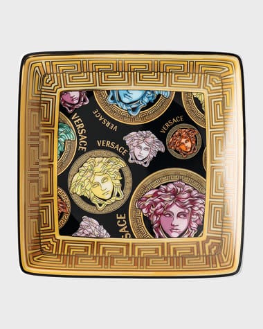 Versace Medusa Amplified- Multicolor Canape Dish