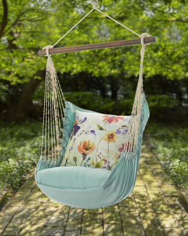Magnolia Casual Seafood Green Wildflower Field Swing