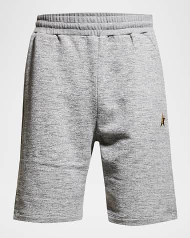 Golden Goose Men's Diego Star Wide-Leg Boxing Shorts
