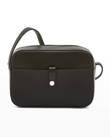 Il Bisonte Tondina Leather Camera Crossbody Bag