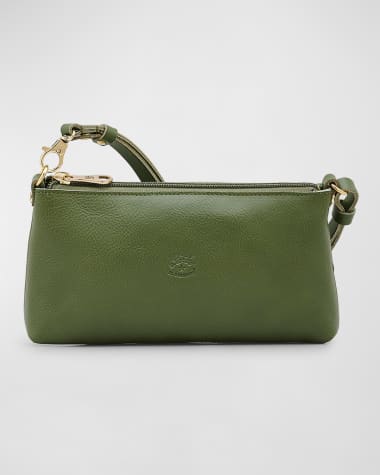 Il Bisonte Lucia Vachetta Leather Shoulder Bag