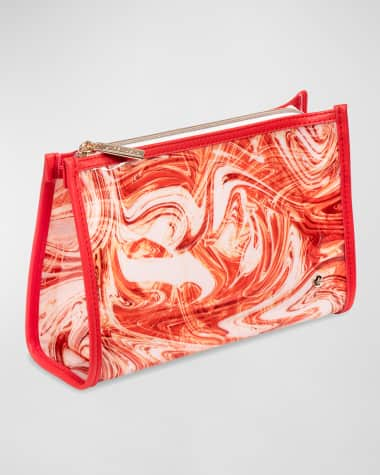 Stephanie Johnson Miami Tangerine Tango Medium Makeup Bag