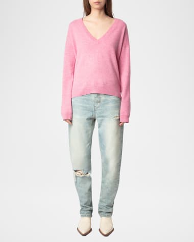 Zadig & Voltaire Kanson Sequin-Embellished Cashmere Sweater