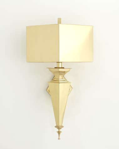 Global Views Diamond Sconce