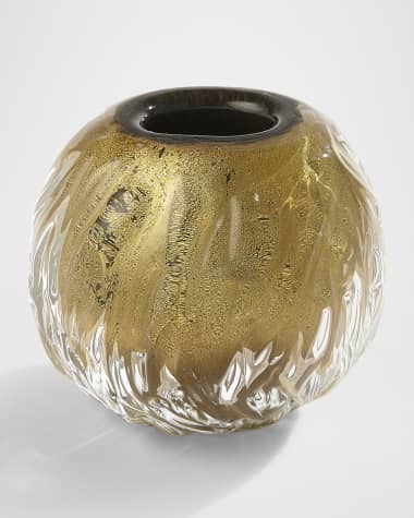 Global Views Round Swirl Vase - 5"