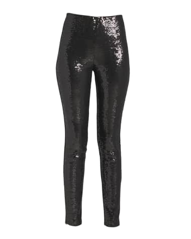 Giorgio Armani Sequin Ankle Leggings