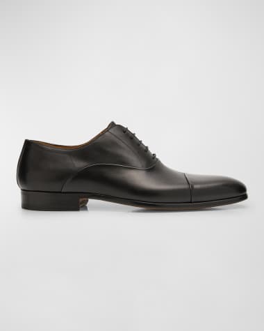 Magnanni Men's Segovia Cap-Toe Leather Oxfords